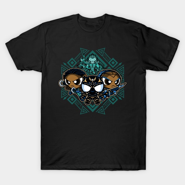 Pantherpuff Girls Forever T-Shirt by PrimePremne